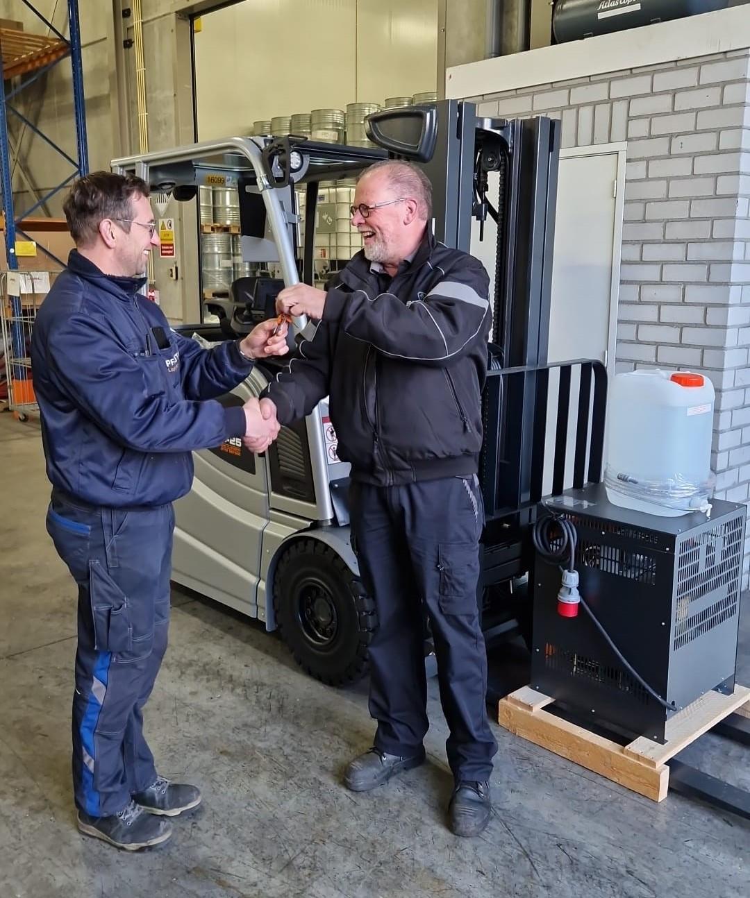 Nieuwe RX 60-25 voor Pfauth Logistics B.V.